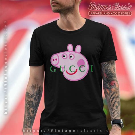 peppa the pig gucci shirt|peppa pig gucci gifts.